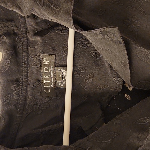 Citron Santa Monica Button Down Top size M - Picture 6 of 11